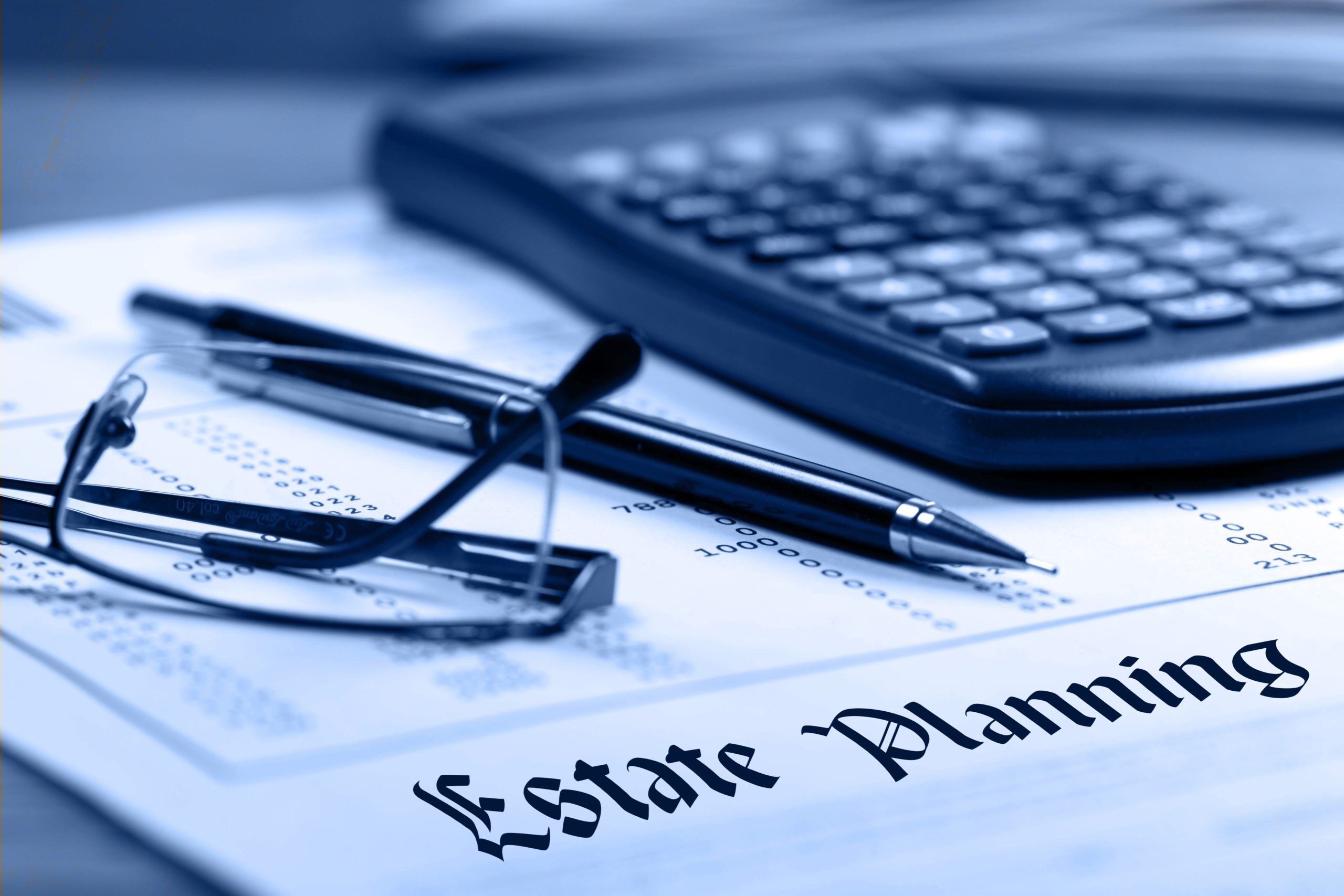 Picture of estate planning materials