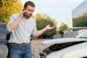 Distracted driving accident 